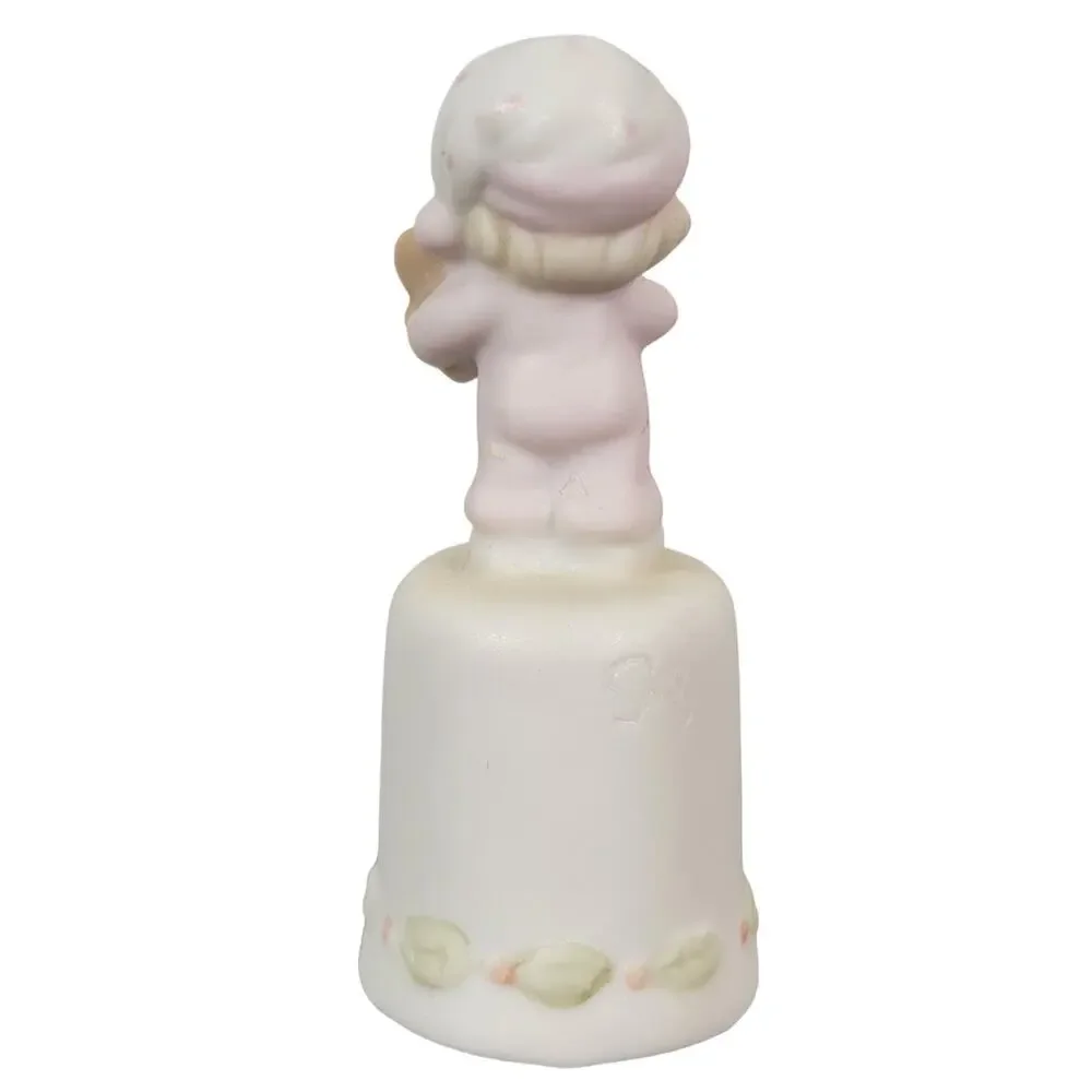 Precious Moments Bell Figurine 1993 Gingerbread Child PMI Indonesia Small 2
